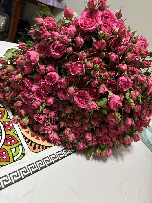 Продам цветы букт свежи