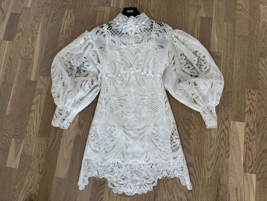 Rochie ocazie dantela off white