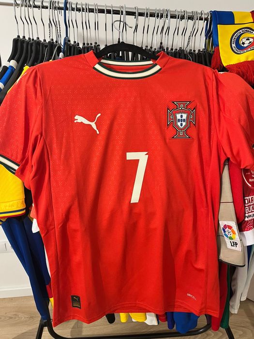 Tricou Puma Cristiano Ronaldo 7 Semnat Autograf CR7 Portugal