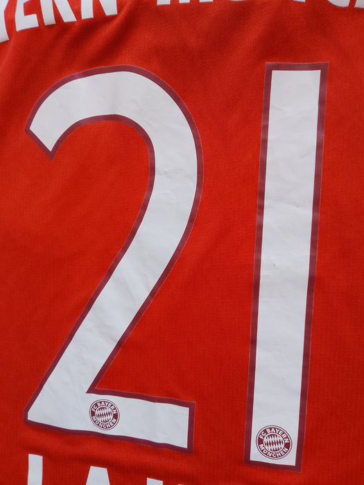 Tricou Fotbal Bayern Munchen #21 Lahm 2015/16 Home
