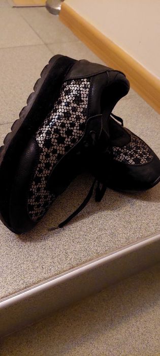 Дамски маратонки на платформа Бианки