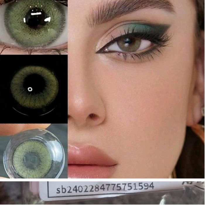 Контактни  цветни едногодишни лещи- без диоптър