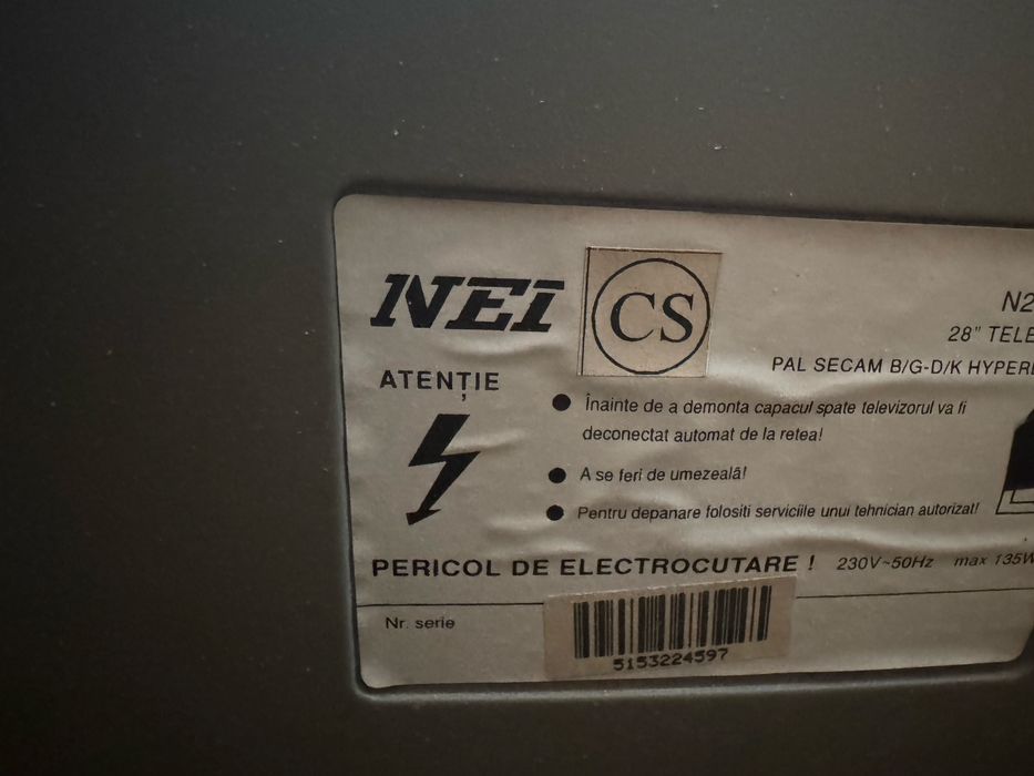 TV color NEI vechi