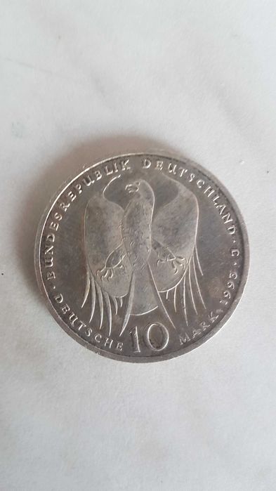 Monedă de 10 marci din argint