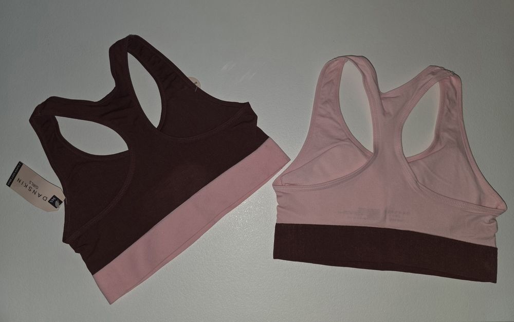 Set bustiere sport cu pernițe detașabile, Danskin