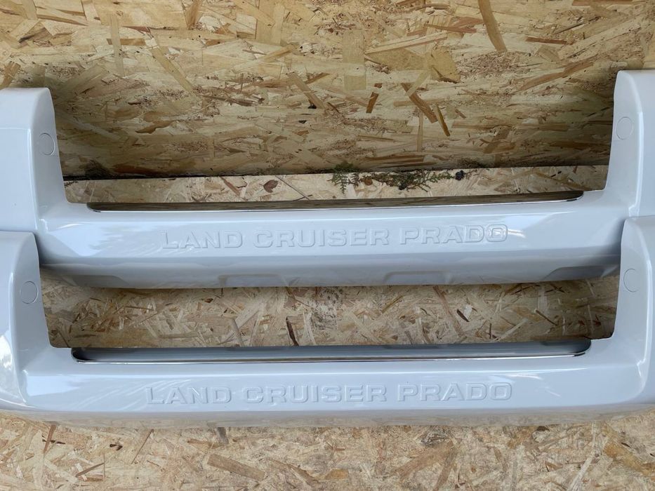 Губа переднего бампера на Прадо 09-13