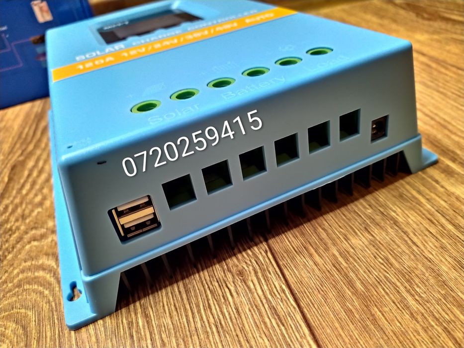 Controler solar MPPT 120A, 12V/24V/36V/48V