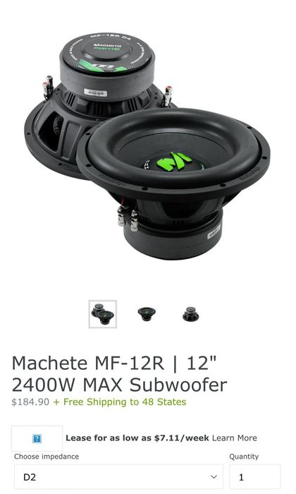 Продаётся савбуфер Deaf bonce