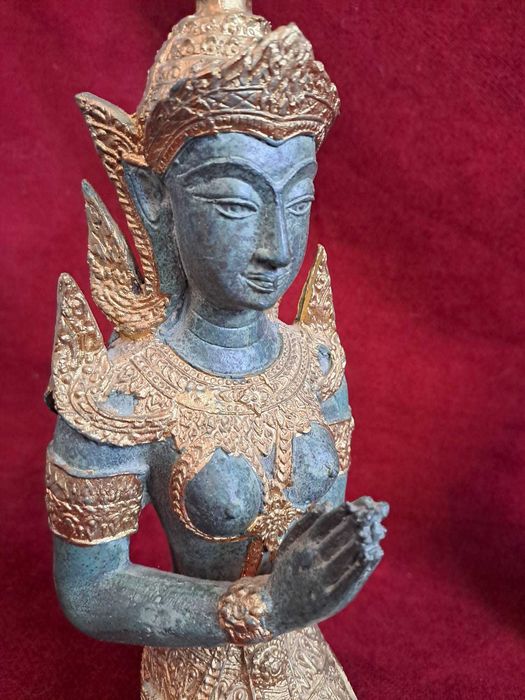 statueta bronz buddha teppanom 32 cm 2 kg