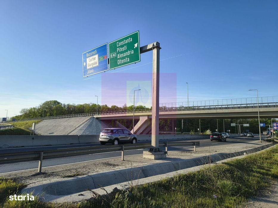 Teren la Joncțiunea dintre A0 și DN5
