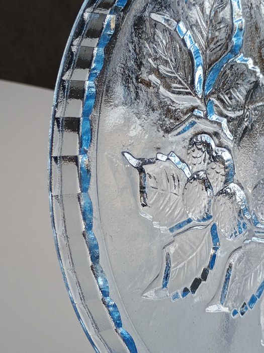 Стъклено ретро плато