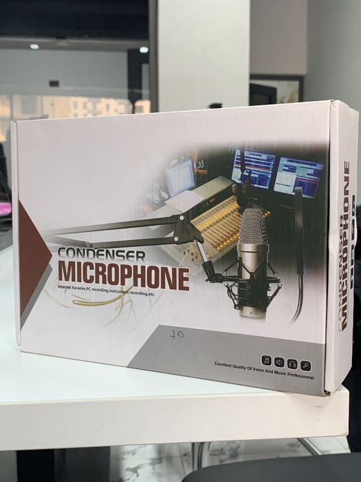 Студийный конденсаторный микрофон BM-800