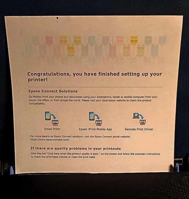 Imprimantă Epson XP-3100 (cartușe noi)perfect funcțională