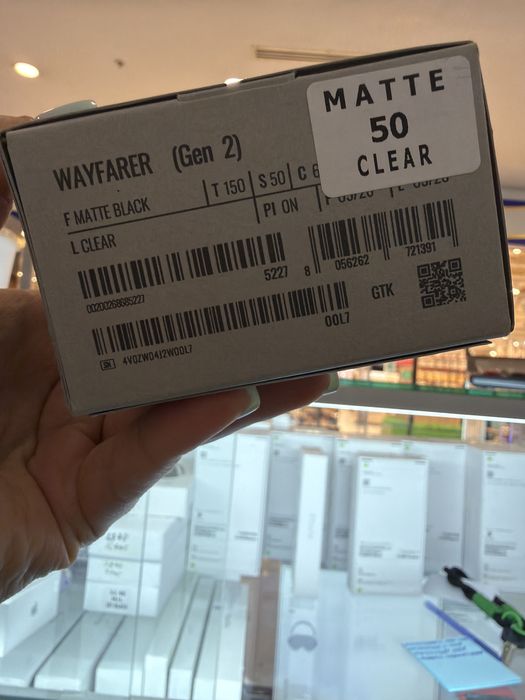 Ray Ban Gen 2 Mette 50 /53  CLEAR