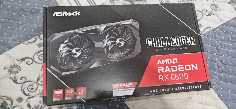 Rx 6600 8gb видеокарта продам