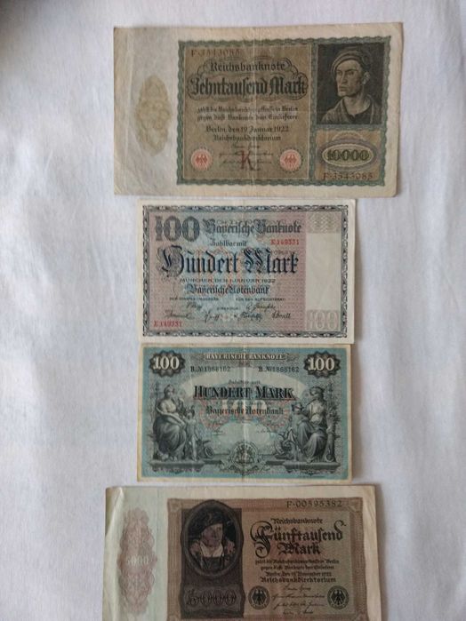 Bancnote diverse in  stare buna -  SCHIMB, sau ev. vand