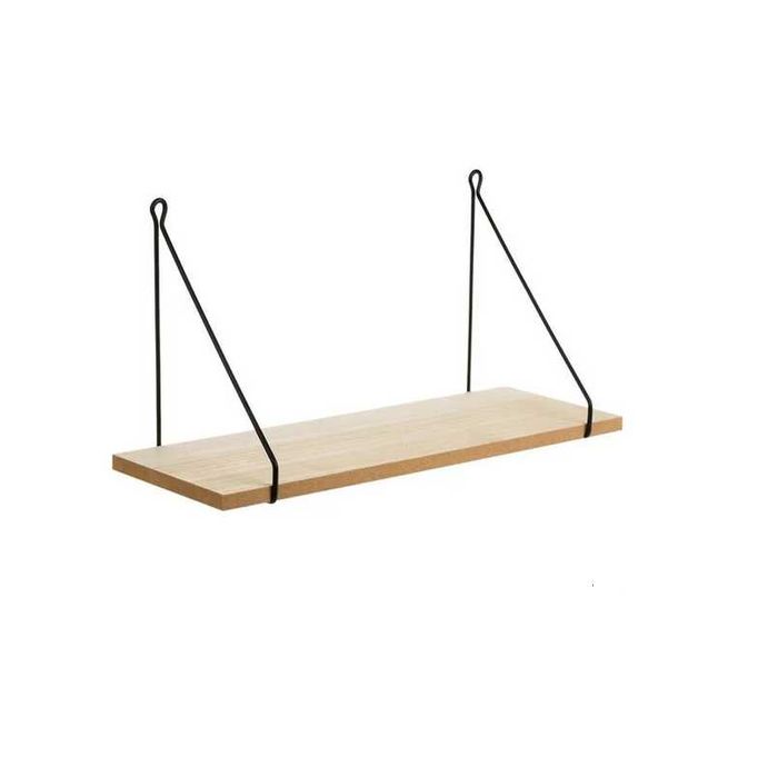 Декоративен рафт Mercado Trade, За стена, 1бр., Бежов