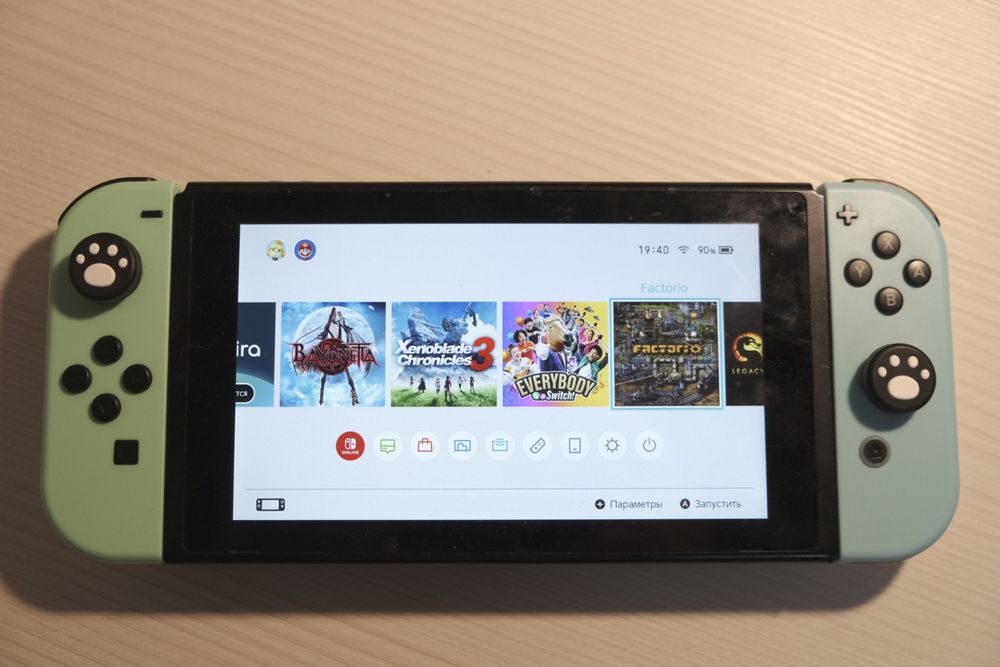 Nintendo Switch HAC-001, 1 ревизия