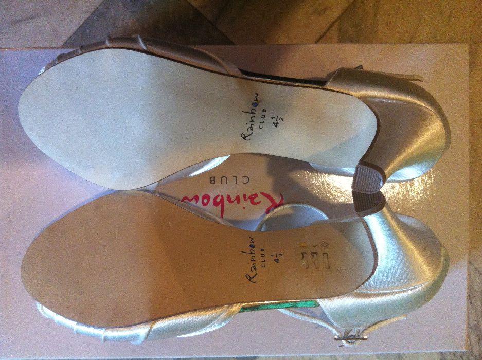 Нови официални обувки Rainbow Club, 36.5 номер, за булка/абитуриентка