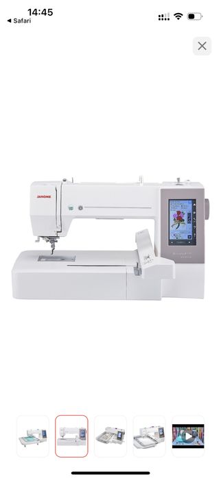 Продам вышивальную машинку Janome 550 e memory craft