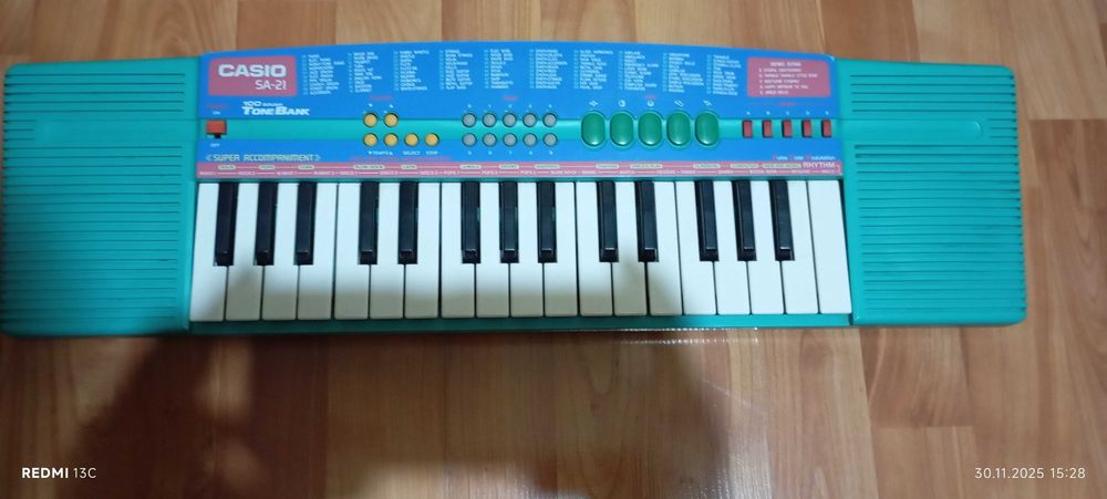 Casio SA-21 клавиатура за обучение