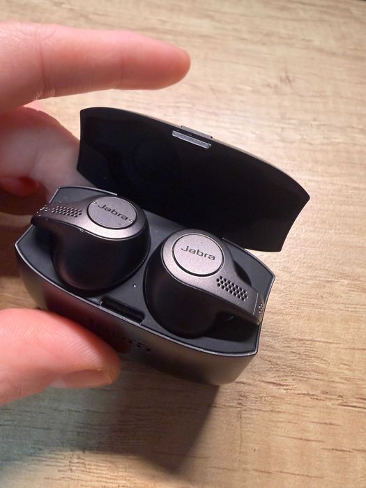 Casti bluetooth Jabra Elite 65t, Titanium Black