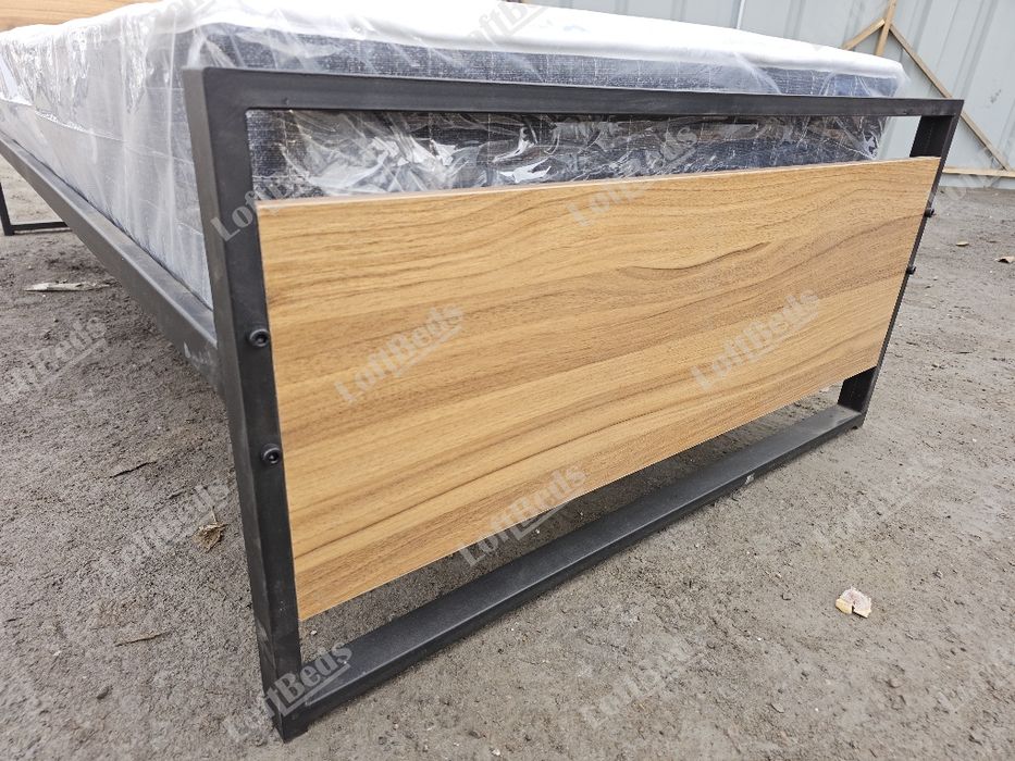 Металлическая Кровать АЛФА в стиле Лофт, в наличии имеется