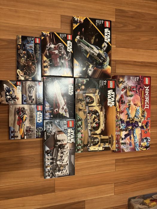 Legp star wars, ninjago, harry potter