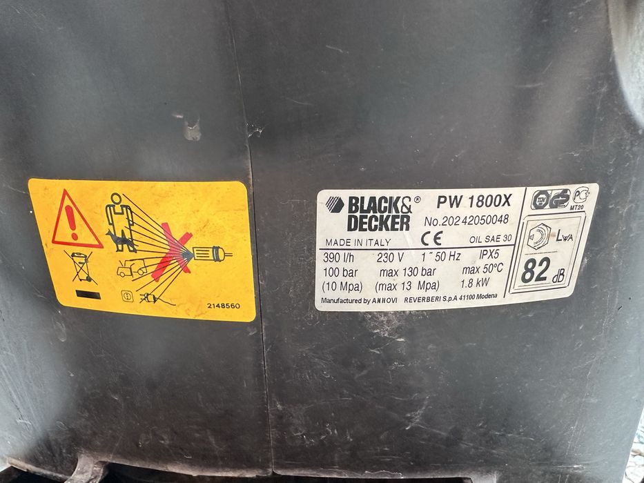 Мойка высокого давления АВД Black&Decker