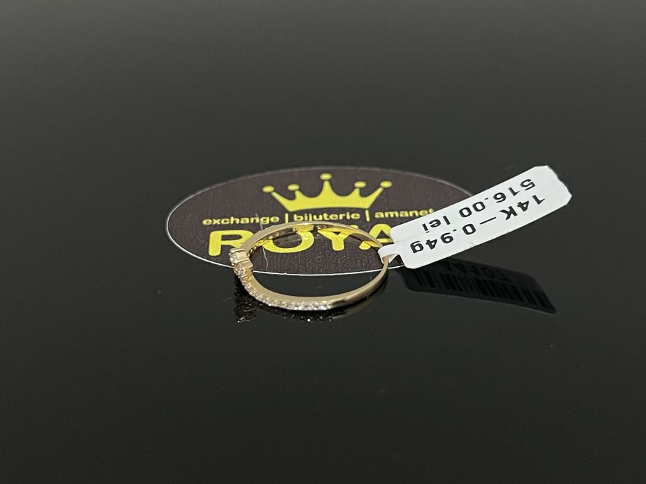 Bijuteria Royal CB : Inel dama aur nou 14k 0,94gr