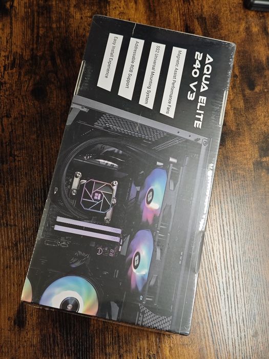 Cooler procesor Thermalright Aqua Elite 240 Black Argb V3