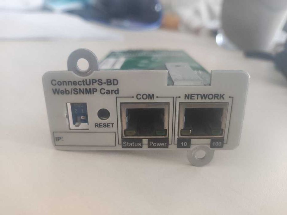 UPS Web / SNMP card Eaton/Powerware /// DB25 конектор с винтови клемни