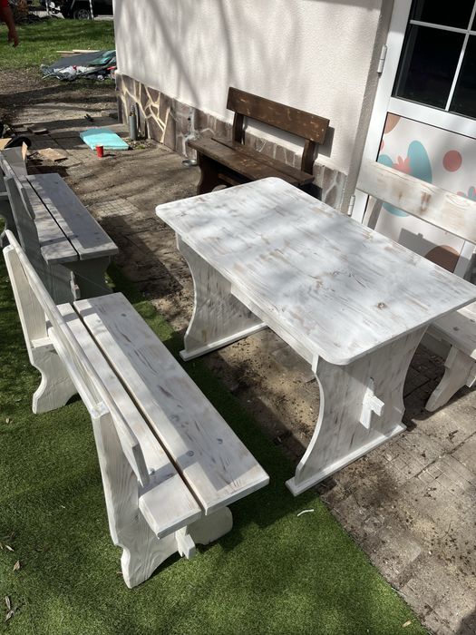 Комплект маса и пейки