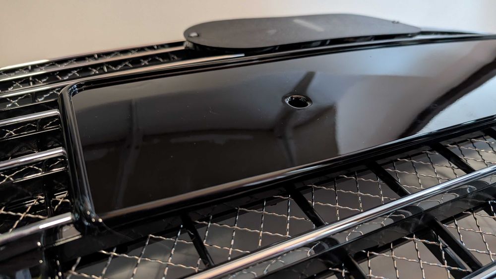 Решетка Ауди А8 Д4 Черна Хром W12 Стил Нова Audi A8 D4 Хромирана