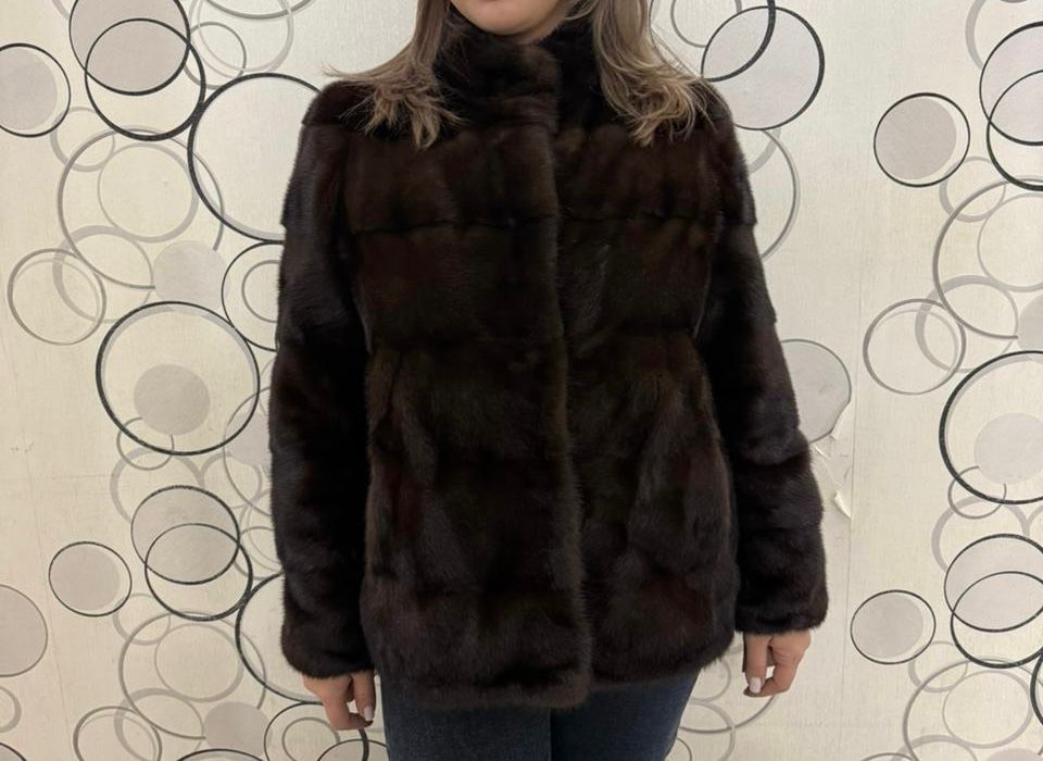 Шуба норка женская