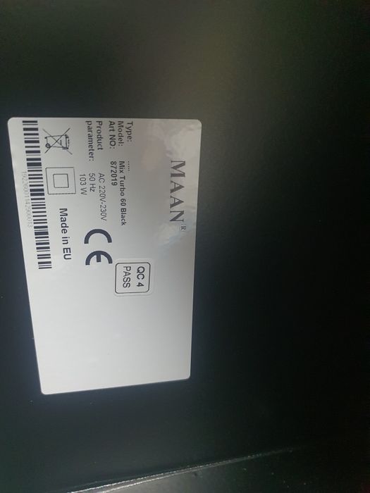 Чисто нов полски аспиратор за стена