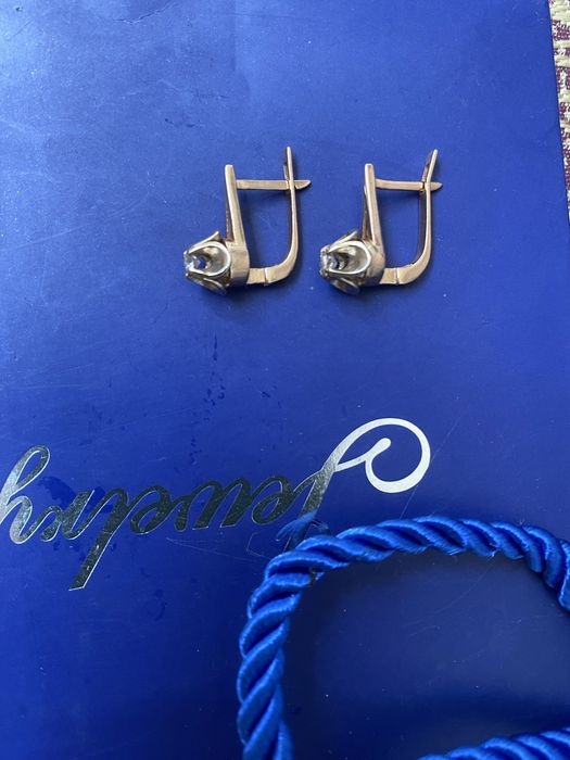 Серьги с бриллиантами
