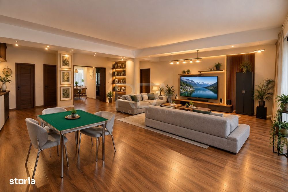 4 camere, Floreasca, an 2007, centrala, 155 mp, terasa: 115 mp — fotografia 1