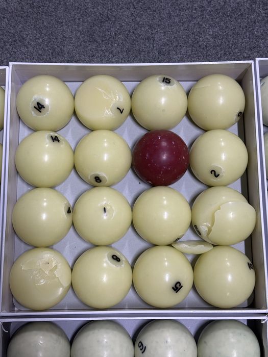 bilyard toshlari jami 12ta komplekt