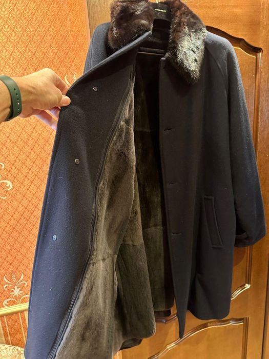 Пальто  мужское на меху