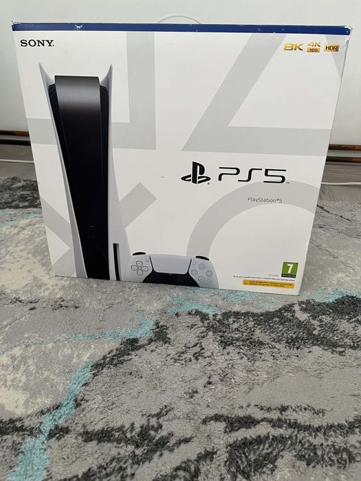 ps5, 825gb, disc, 1 controller.