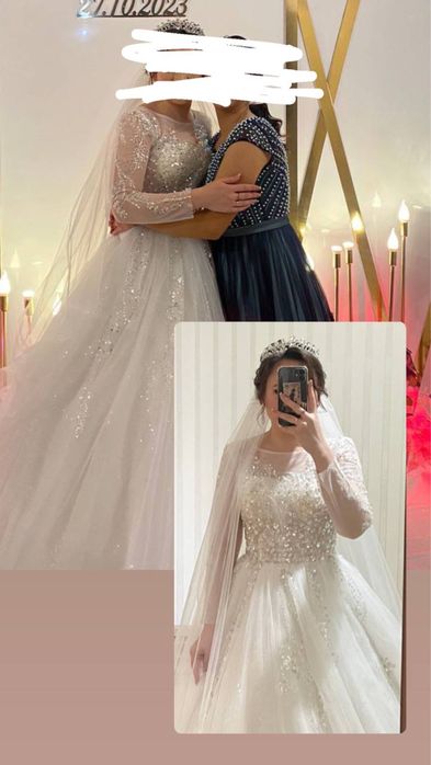 Продам свадебное платье