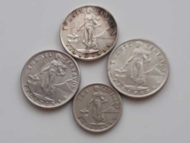 сребърни монети от цял свят