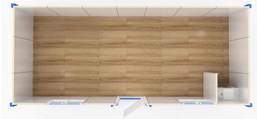 Промо! Сглобяем контейнер 27кв.2/Офис фургон 9х3м/ Павилион/вила