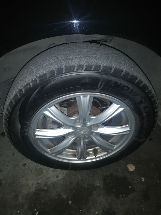 Зимние шины с дисками на р14