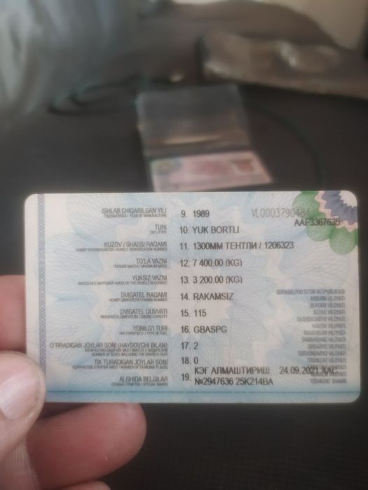 Gaz 53 sotiladi ma'lumot telda