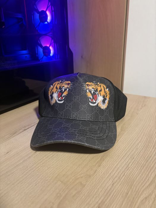 Sapca gucci eleganta cu imprimeu