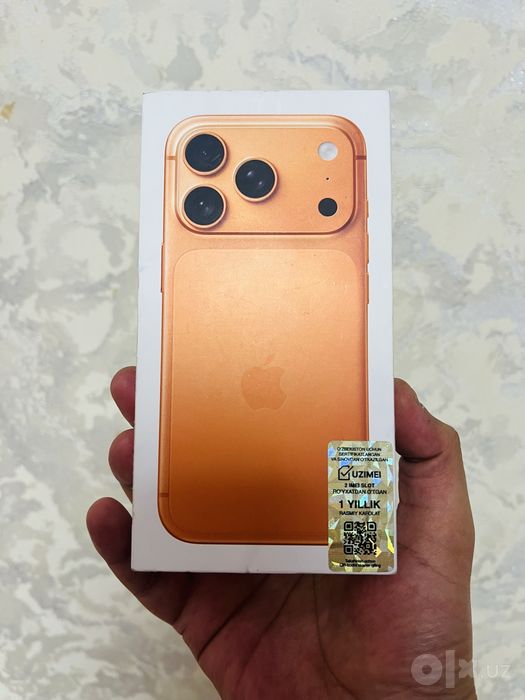 Apple 17 pro Max 256 Orenge Новый