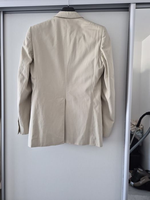 Мъжко сако облечено веднъж на повод за точни размери моля пишете