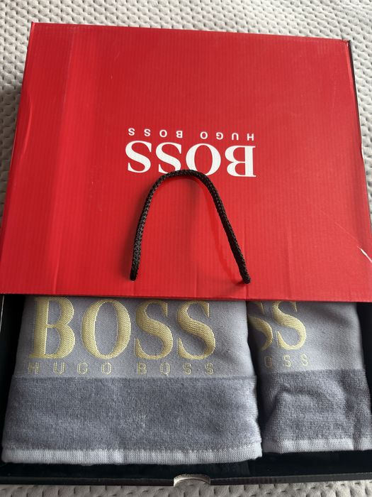Луксозни хавлии Hugo Boss + Подаръчна кутия